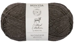 Kankaat Ja Käsityötarvikkeet^Novita lanka Wonder Wool 50 g 064 korvasieni