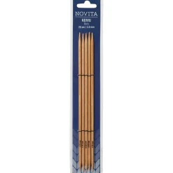 Kankaat Ja Käsityötarvikkeet^Novita Sukkapuikot Koivu 4.0 20 cm