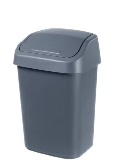 Paperikorit Ja Roska-Astiat^Orthex heiluriroskis tummanharmaa 25 L