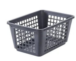 Vaatehuolto^Orthex Pyykki-/yleiskori 46 L tummanharmaa