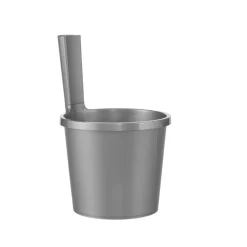 Saunatarvikkeet^Orthex Saunakiulu 5 L hopea