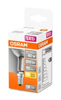 Lamput Ja Valaisintarvikkeet^Osram LED kohdelamppu 210lm 2700K E14