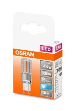 Lamput Ja Valaisintarvikkeet^Osram LED pienoislamppu 600lm 4000K G9