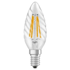 Lamput Ja Valaisintarvikkeet^Osram LED Star Classic BW 40 Filament 3.4W 827 Clear E14