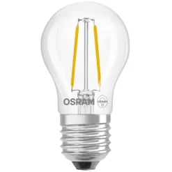 Lamput Ja Valaisintarvikkeet^Osram LED Star Classic P 25 Filament 1.8W 827 Clear E27