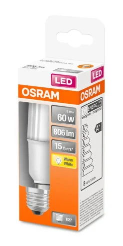 Lamput Ja Valaisintarvikkeet^Osram LED Stick 806lm 2700K E27
