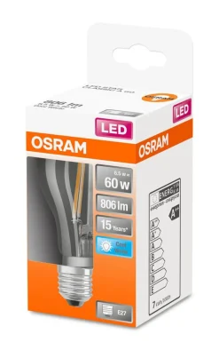 Lamput Ja Valaisintarvikkeet^Osram LED vakiolamppu 806lm 4000K E27