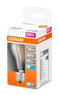Lamput Ja Valaisintarvikkeet^Osram LED vakiolamppu 806lm 4000K E27