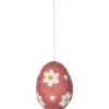 Pääsiäinen^Pentik huopakoriste 7 cm v.punainen