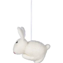 Pääsiäinen^Pentik huopakoriste Jänönen 6 cm valkoinen