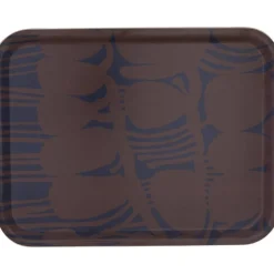 Tarjoilu^Pentik Inkivääri tarjotin tummansininen 43x33 cm