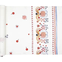 Keittiötekstiilit^Pentik kaitaliina Talviomena akryylipinnoitettu l.valkoinen