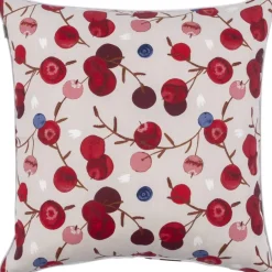 Sisustustekstiilit^Pentik Karpalo tyynynpäällinen punainen 45x45 cm