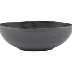 Astiat^Pentik Kivi lautanen syvä tummanharmaa 20 cm 0,95 L