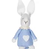 Pääsiäinen^Pentik koriste Pupu Töpöjalka 11 cm v.sininen