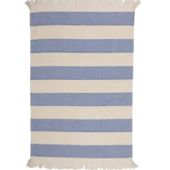 Kylpyhuone- Ja Saunatekstiilit|Kylpyhuone- Ja Saunatekstiilit^Pentik käsipyyhe Majakka 50x70 cm sininen