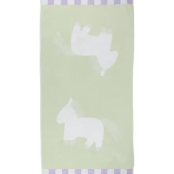 Kylpyhuone- Ja Saunatekstiilit|Lastenhuone^Pentik kylpypyyhe Heppa 70x140 cm v.vihreä