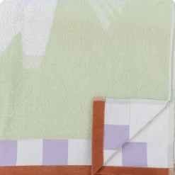 Kylpyhuone- Ja Saunatekstiilit|Lastenhuone^Pentik kylpypyyhe Heppa 70x140 cm v.vihreä