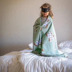 Kylpyhuone- Ja Saunatekstiilit|Lastenhuone^Pentik kylpypyyhe Heppa 70x140 cm v.vihreä