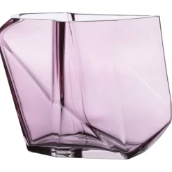 Maljakot Ja Ruukut^Pentik lasimaljakko Lohkare 18x17 cm v.punainen