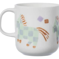 Lastenhuone|Astiat^Pentik muki Heppa 0,2 l vihreä