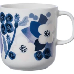 Astiat^Pentik muki Lapin Kukka 0,35 l sininen