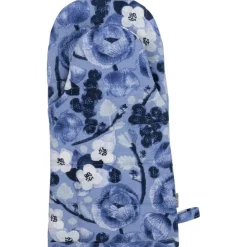 Keittiötekstiilit^Pentik patakinnas Lapin Kukka 16x31 cm sininen