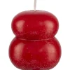 Kynttilät Ja Huonetuoksut^Pentik Pistaasi pöytäkynttilä punainen 6x6 cm