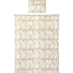 Vuodetekstiilit^Pentik pussilakanasetti Kaarna 150x210 cm + 50x60 cm v.ruske