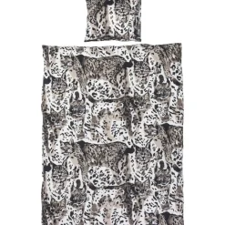 Vuodetekstiilit^Pentik pussilakanasetti Villakissa 150x210 cm + 50x60 cm v.r