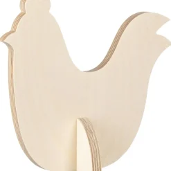 Pääsiäinen^Pentik puukoriste Lupu 18 cm luonnollinen puu