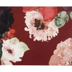 Keittiötekstiilit^Pentik pöytätabletti Kranssi akryylipinnoitettu punainen 35x