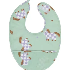 Lastentarvikkeet|Lastenhuone^Pentik ruokalappu Heppa 28x39 cm v.vihreä