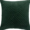 Sisustustekstiilit^Pentik samettityynynpäällinen Kaari tummanvihreä 45x45 cm