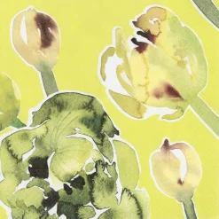 Kertakäyttö^Pentik servietti 25 cm Lilia keltainen