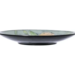 Pääsiäinen^Pentik Studio lautanen Kukkaislintu 35 cm vihreä