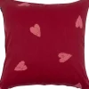 Sisustustekstiilit^Pentik Sydän tyynynpäällinen punainen 45x45 cm