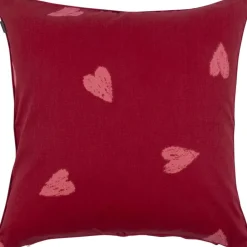 Sisustustekstiilit^Pentik Sydän tyynynpäällinen punainen 45x45 cm