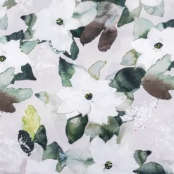 Kankaat Ja Käsityötarvikkeet|Keittiötekstiilit^Pentik vahakangas Joulutähti 150 cm valkoinen