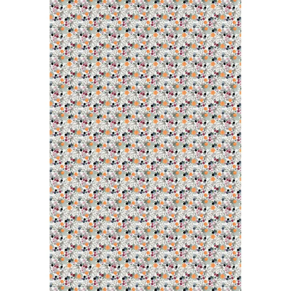 Kankaat Ja Käsityötarvikkeet|Keittiötekstiilit^Pentik vahakangas Metsämarja 150 cm multi