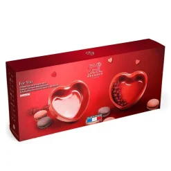 Paistoastiat^Peugeot annosvuoka Appolia Sydän 2 kpl punainen