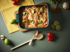 Paistoastiat^Peugeot keraaminen Appolia-vuoka suorakaide 32 cm metsän vih