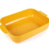 Paistoastiat^Peugeot keraaminen Appolia-vuoka suorakaide 32 cm sahramin k
