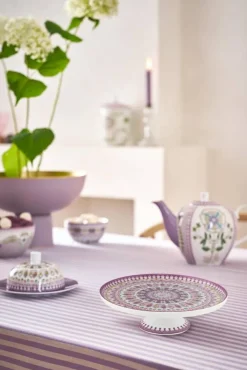 Tarjoilu^Pip Studio kakkutarjotin Lily&Lotus Moon Delight 21 cm Multi