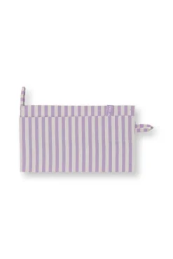 Keittiötekstiilit^Pip Studio keittiöpyyhe Stripes 65x65 cm Lilac 2 kpl