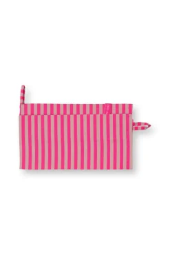 Keittiötekstiilit^Pip Studio keittiöpyyhe Stripes 65x65 cm 2 kpl Pink
