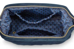 Kylpyhuonetarvikkeet|Meikkipussit Ja Toilettilaukut^Pip Studio kosmetiikkalaukku Quiltey Days 19x8,5x12 cm Blue