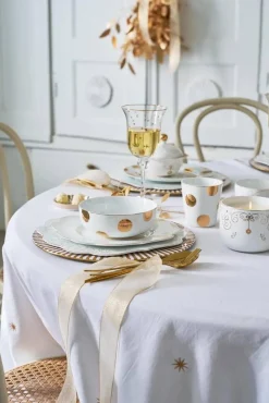 Astiat^Pip Studio kulho Dot Delight 2 kpl White-Gold 15cm