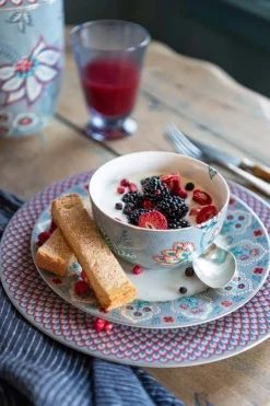 Astiat^Pip Studio kulho Flower Festival 12 cm Light Blue