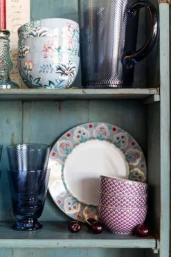 Astiat^Pip Studio kulho Flower Festival 12 cm Light Blue